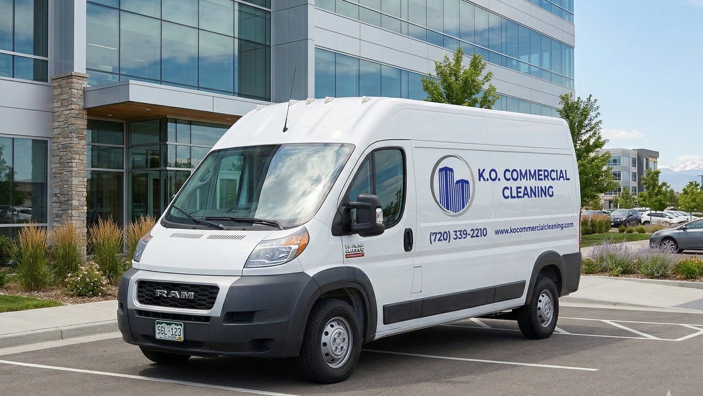 KO Commercial Cleaning serving 28 Denver-metro cities